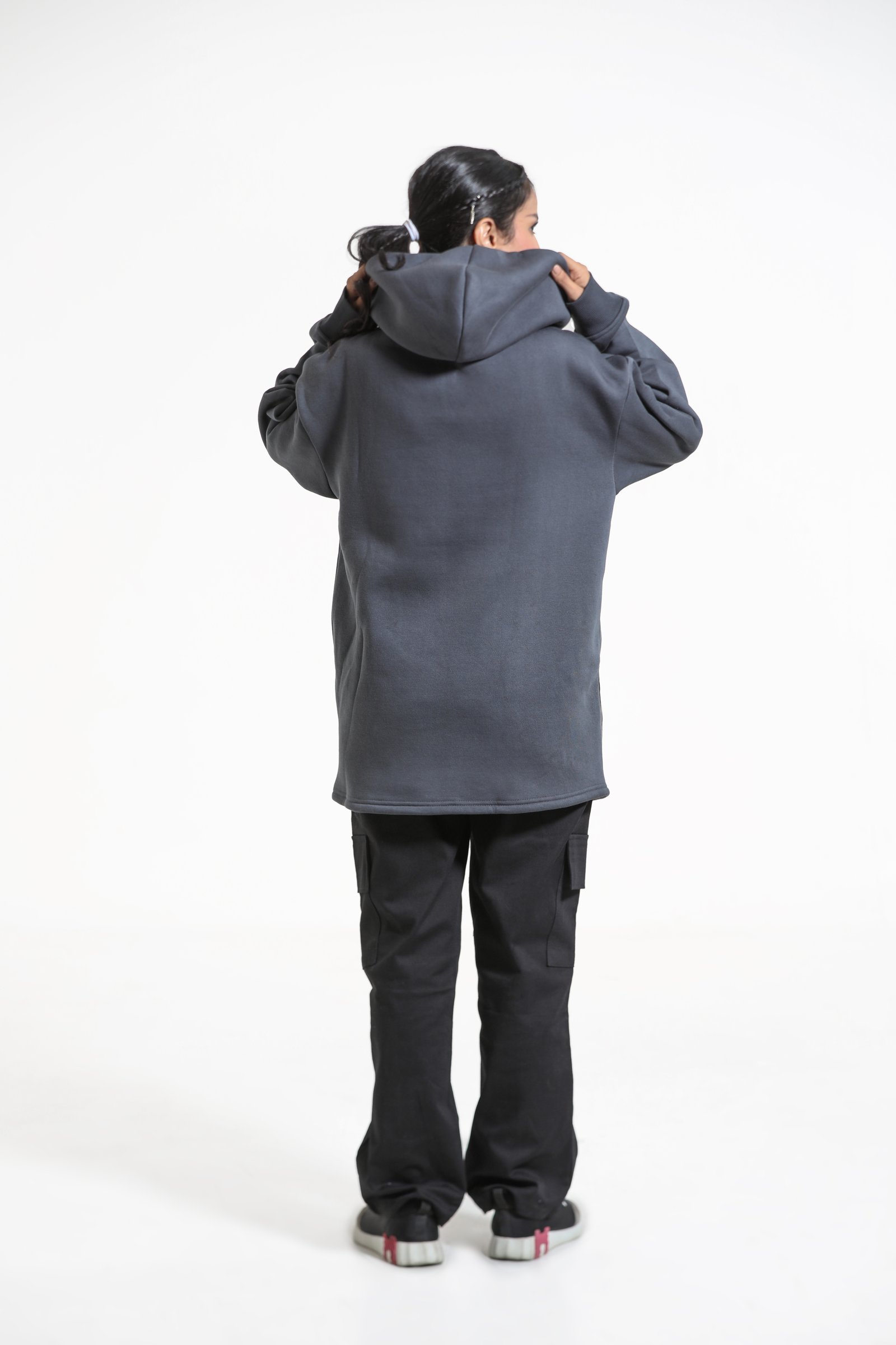 GRAY HOODIE  - Image 3