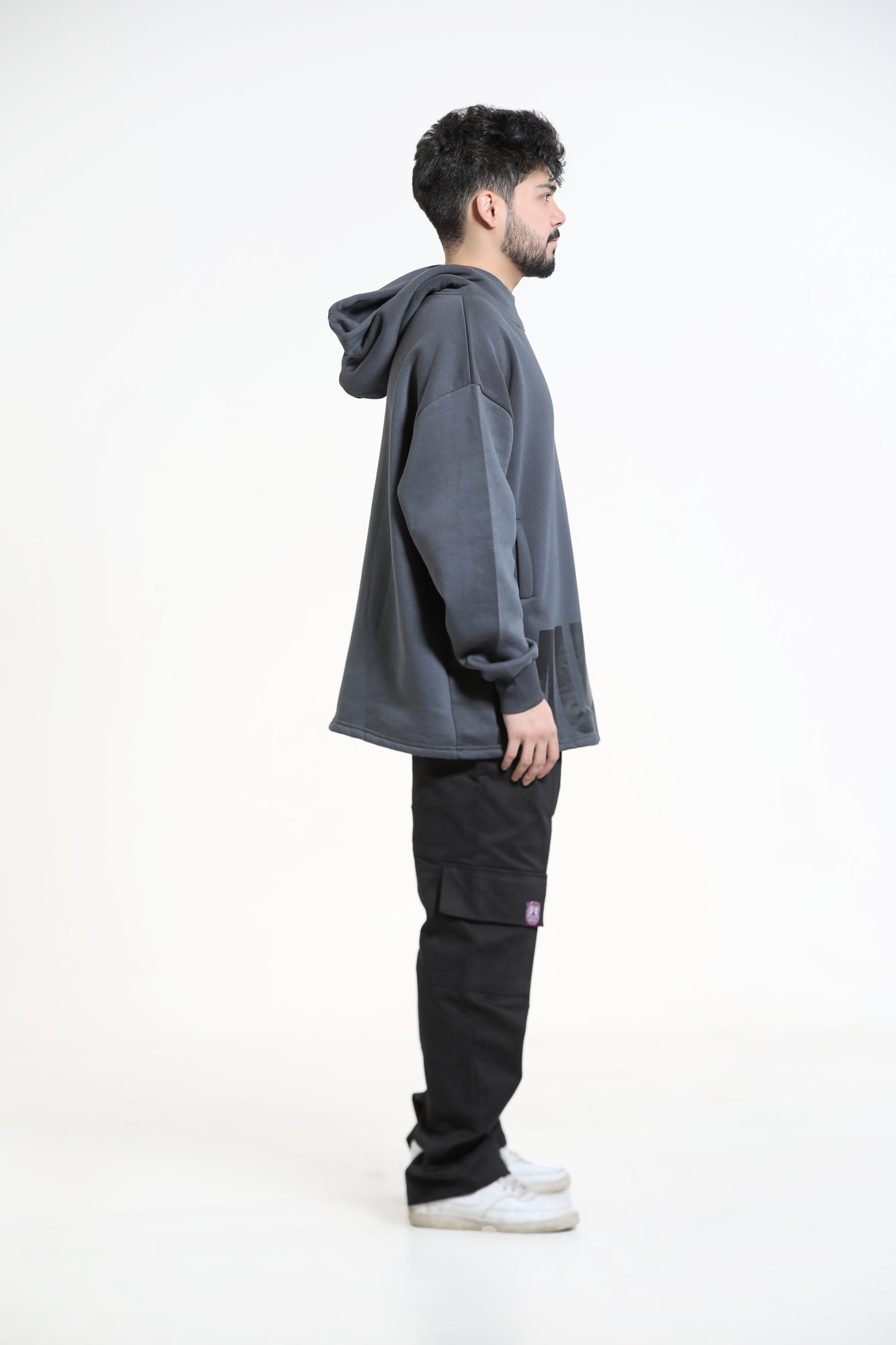 GRAY HOODIE  - Image 2