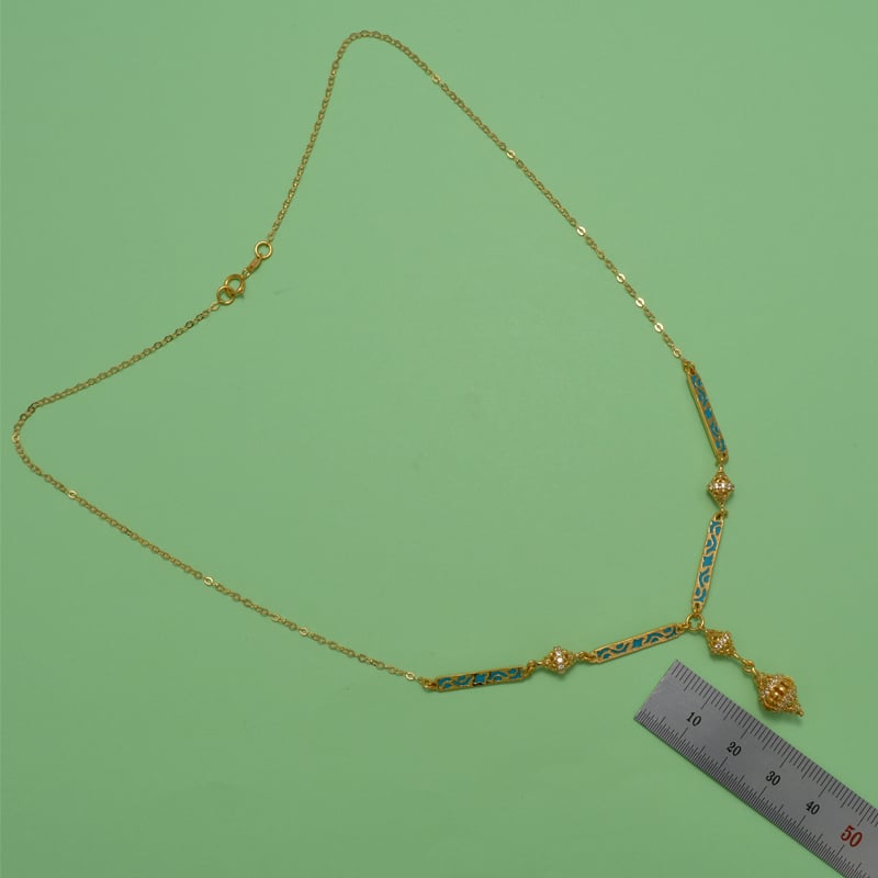 طقم نوارة ذهب 21 - صورة 5