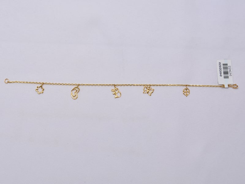 سوار العاب ذهب 18 - صورة 2