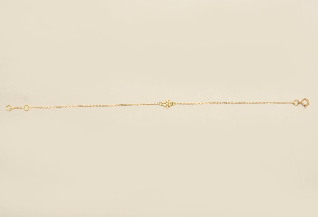 سوار نور ذهب 18  - صورة 2