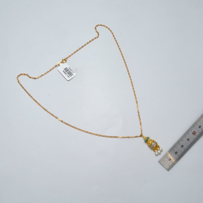 عقد شاهه ذهب 21 - صورة 2