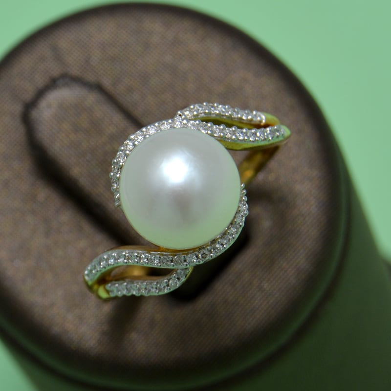 خاتم الماس و لؤلؤ SARA - صورة 1