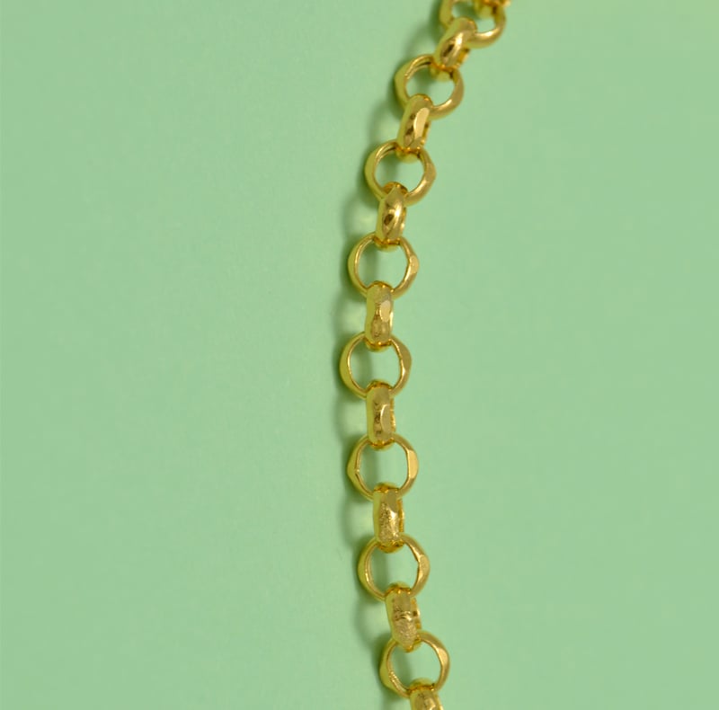 سوار ايطالي ذهب 21 - صورة 2
