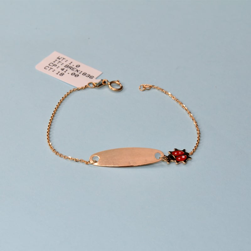 سوار Alice ذهب 18 - للاطفال - بناتي - صورة 1