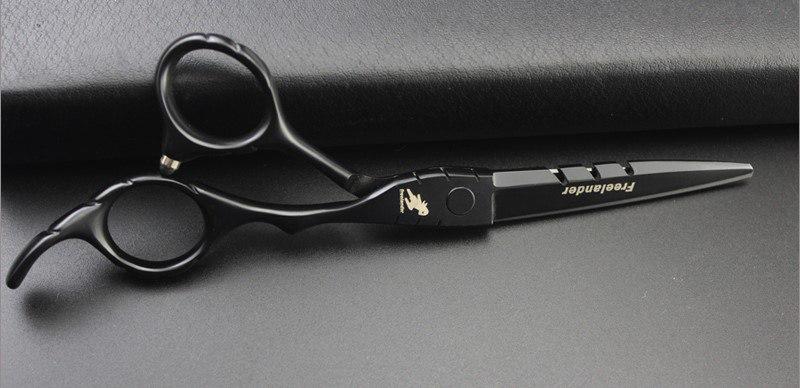 Black Freelander Japanese Hair Scissor Size 6.0 - Image 2