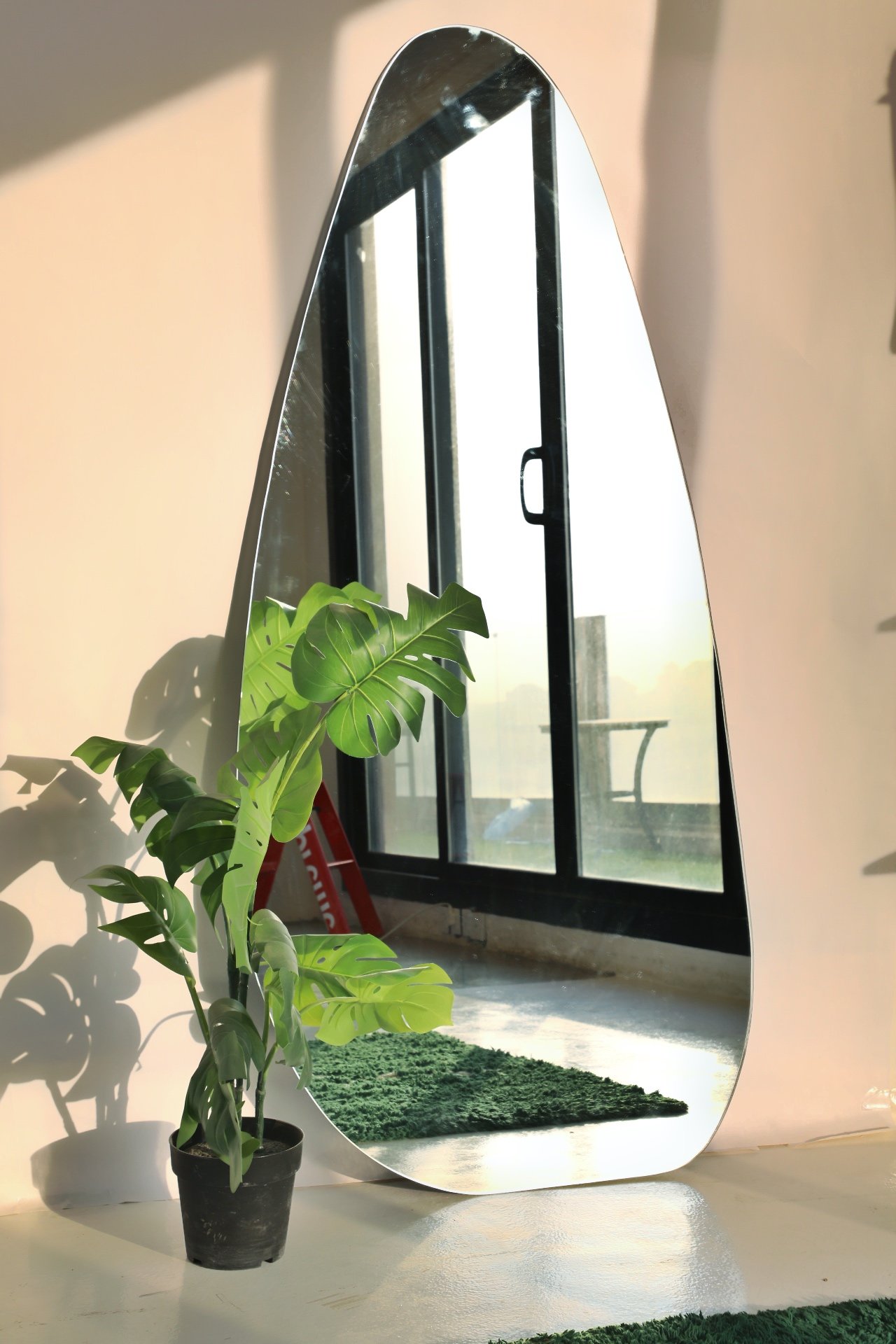 Oval frameless mirror - صورة 3