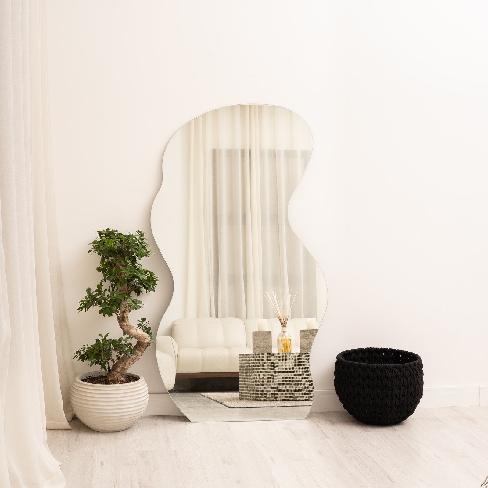 illusion frameless mirror - صورة 1