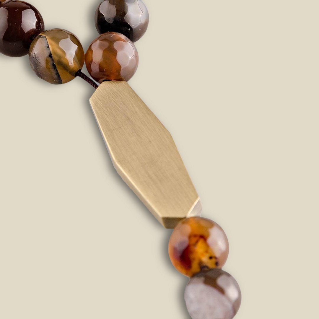 Brown Agate Subha - Image 3