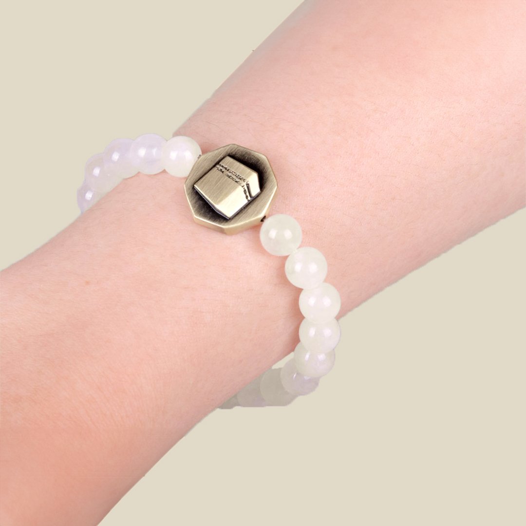 Octagon Moonstone bracelet - Image 2