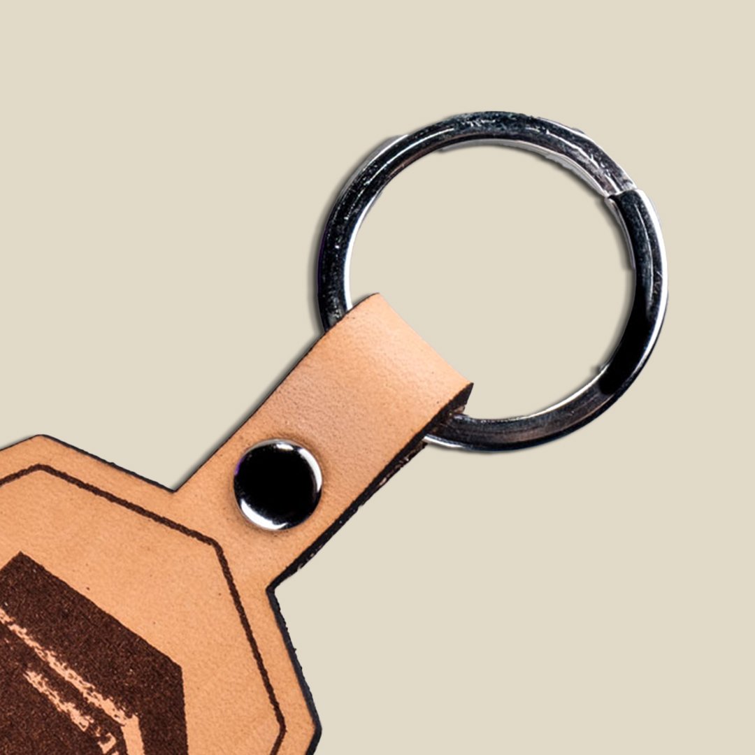 Key Chain, Kaabah, Octagonal natural color - Image 2