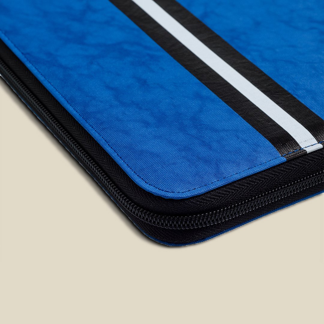 Quran with cover, Lines Kaabah, blue - Image 2
