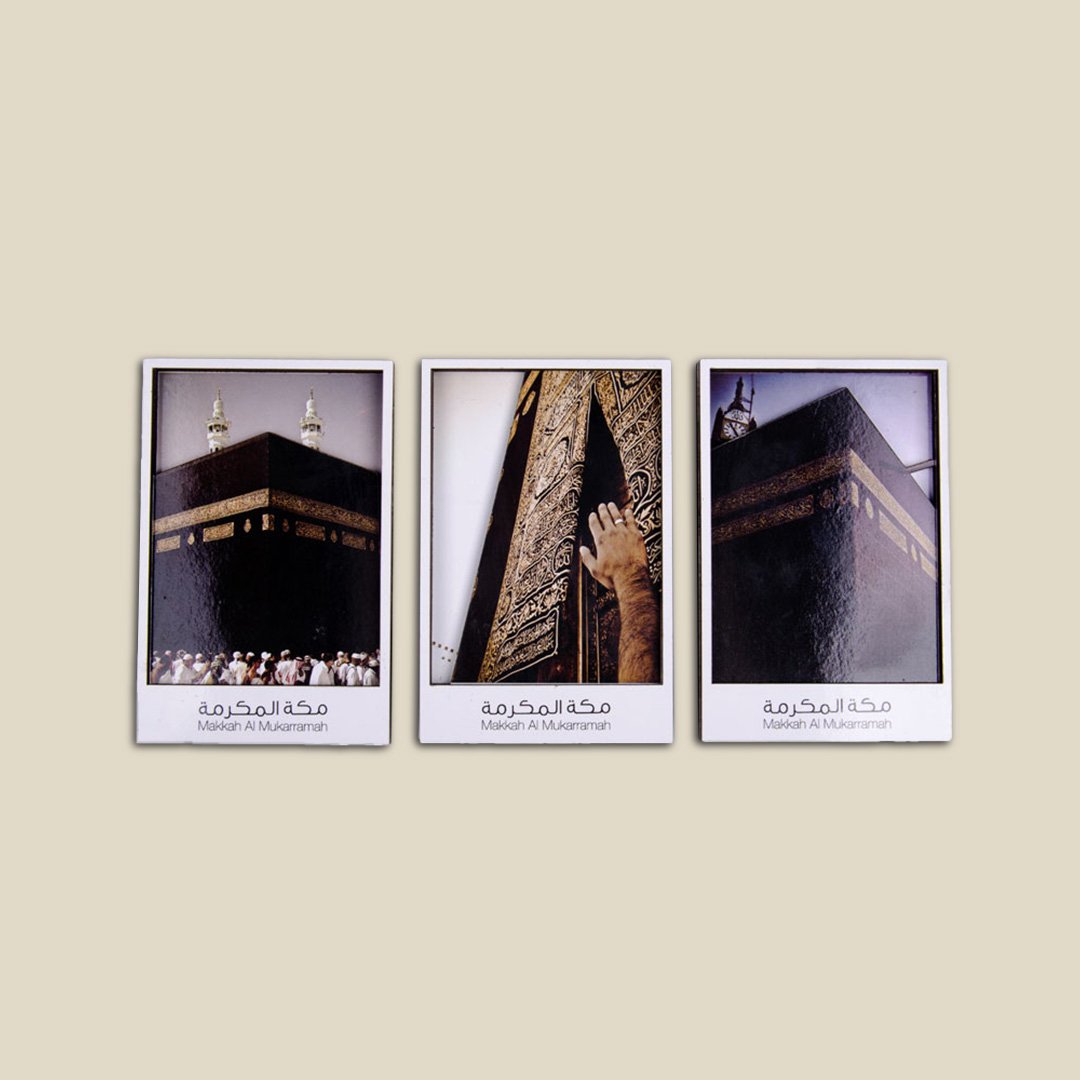 Wooden Fridge Magnet  (3 Pcs) - Image 2