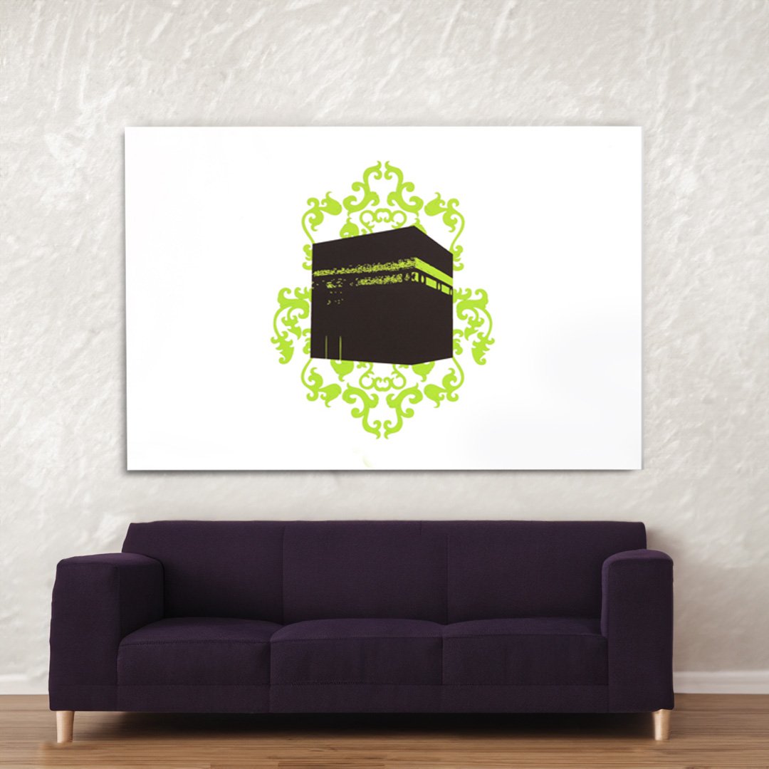 Green Ornament Wall Art, Canvas - Image 3