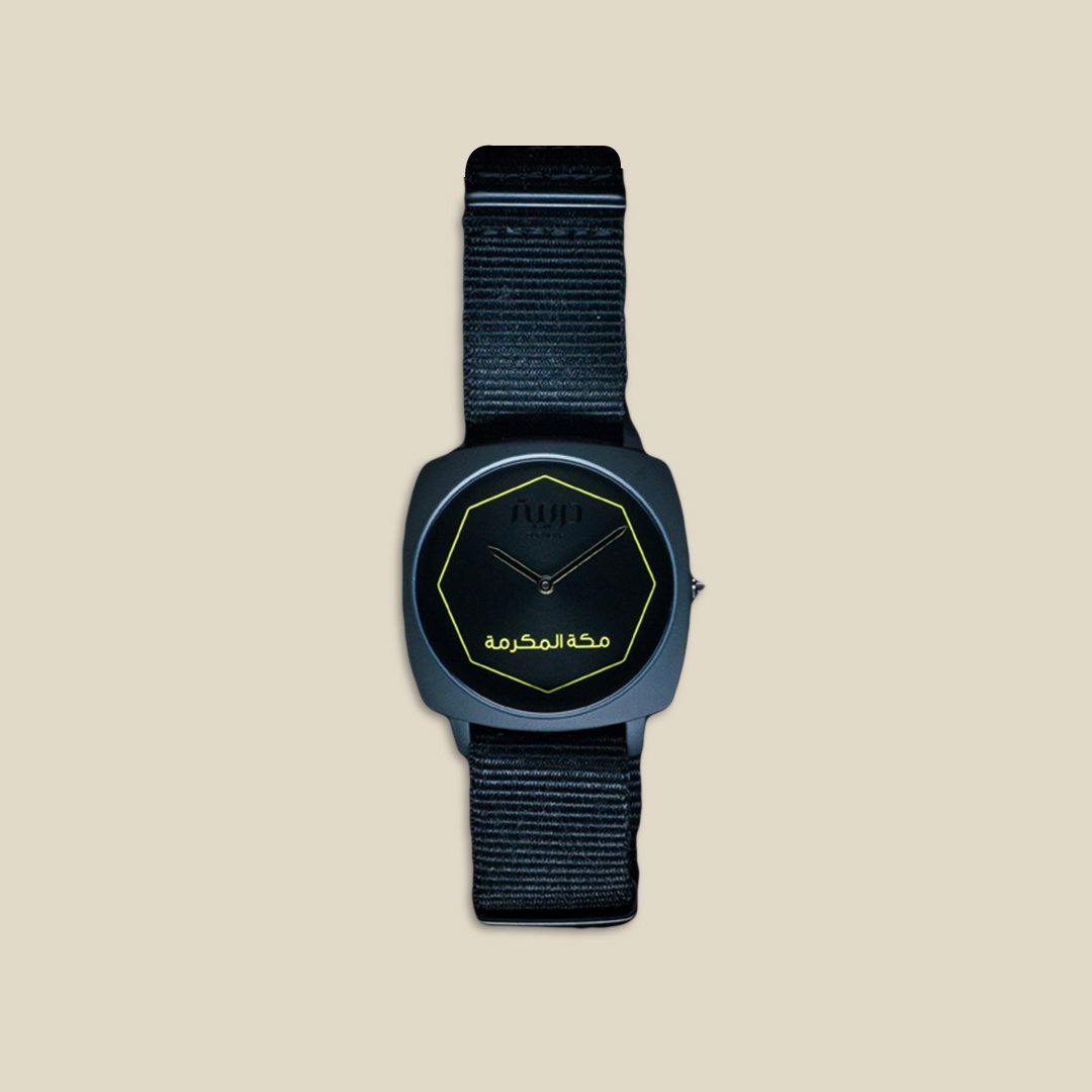 Octagon Wrist watch Yellow - Image 1