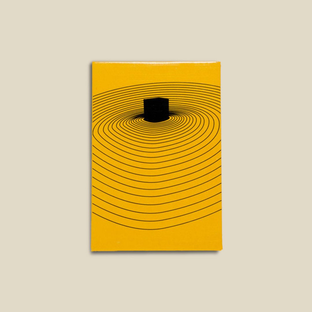 Fridge Magnet, Ripple Yellow - Image 1