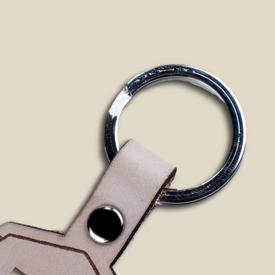 Key Chain, MinMakkah, Octagonal Grey - Image 2