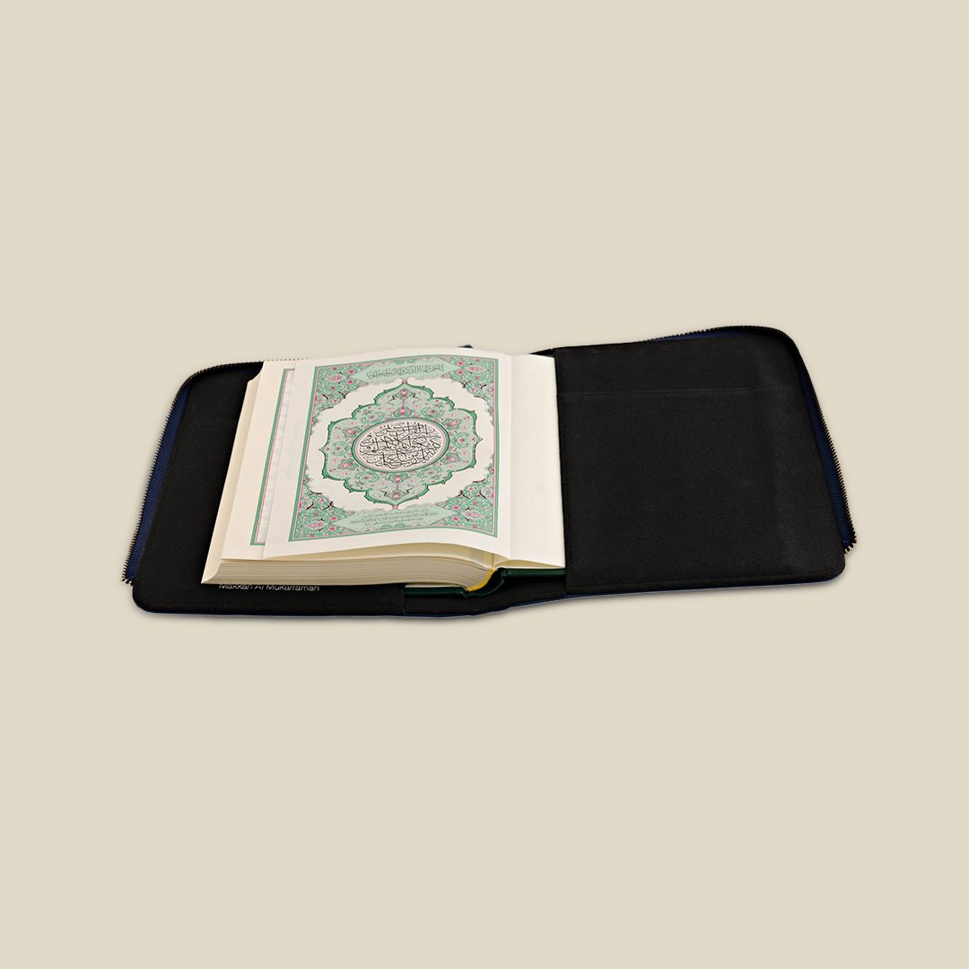 Premium Octagon minMakkah Blue Quran - Image 3
