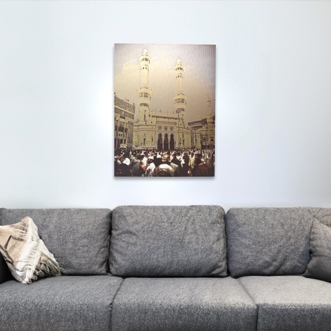 Grand Mosque Wall Art, Metallic - Image 3