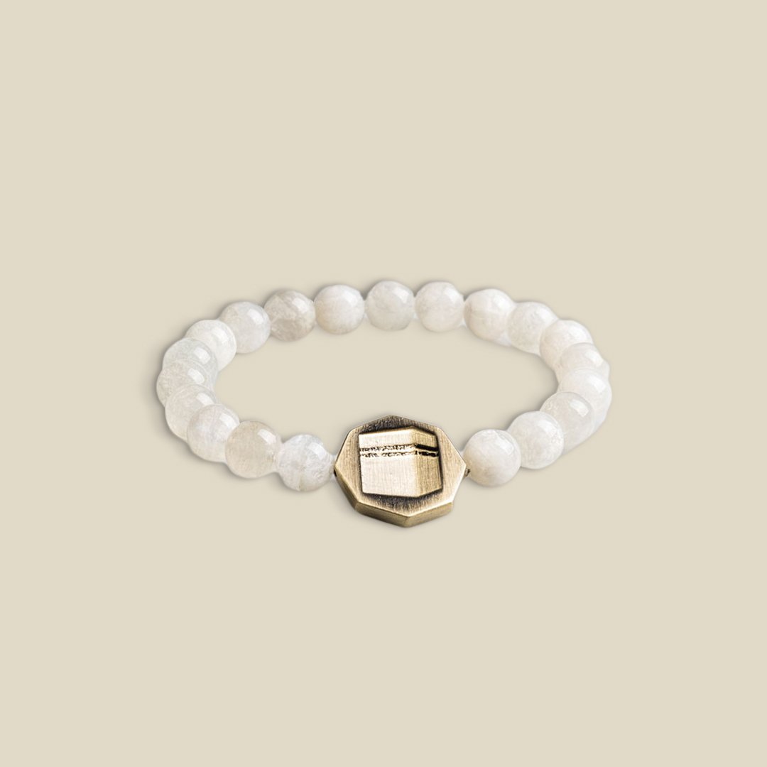 Octagon Moonstone bracelet - Image 1