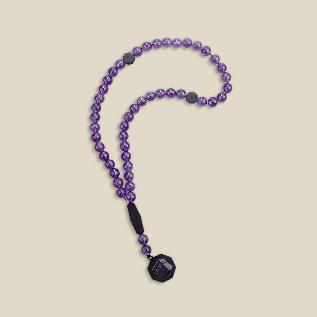 Purple Amethyst Subha - Image 2