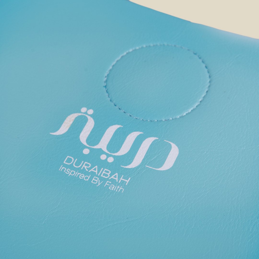 Octagon I ♥ Makkah Tote Blue bag - Image 3