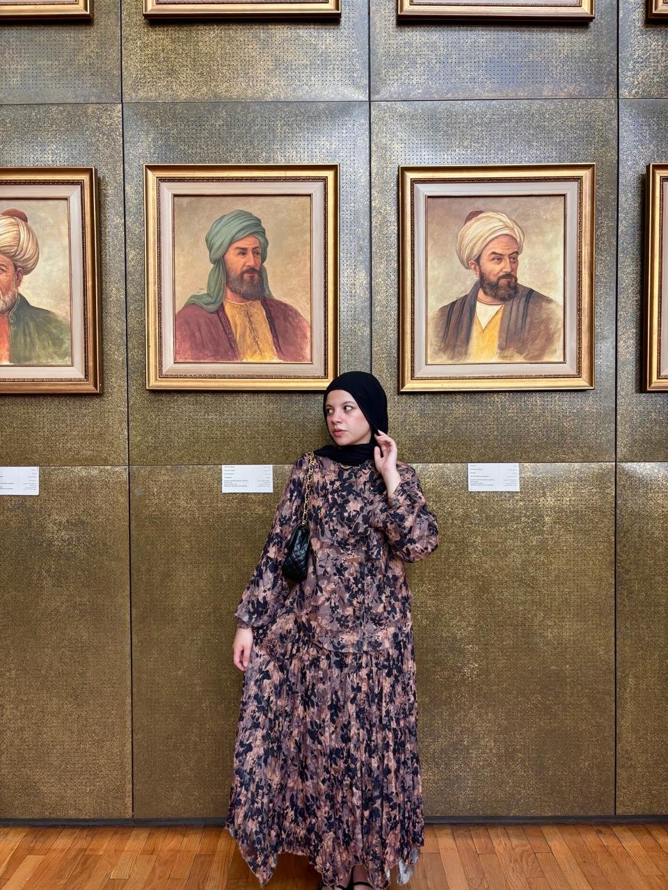 سوت شيفون تركي مشجر - صورة 9