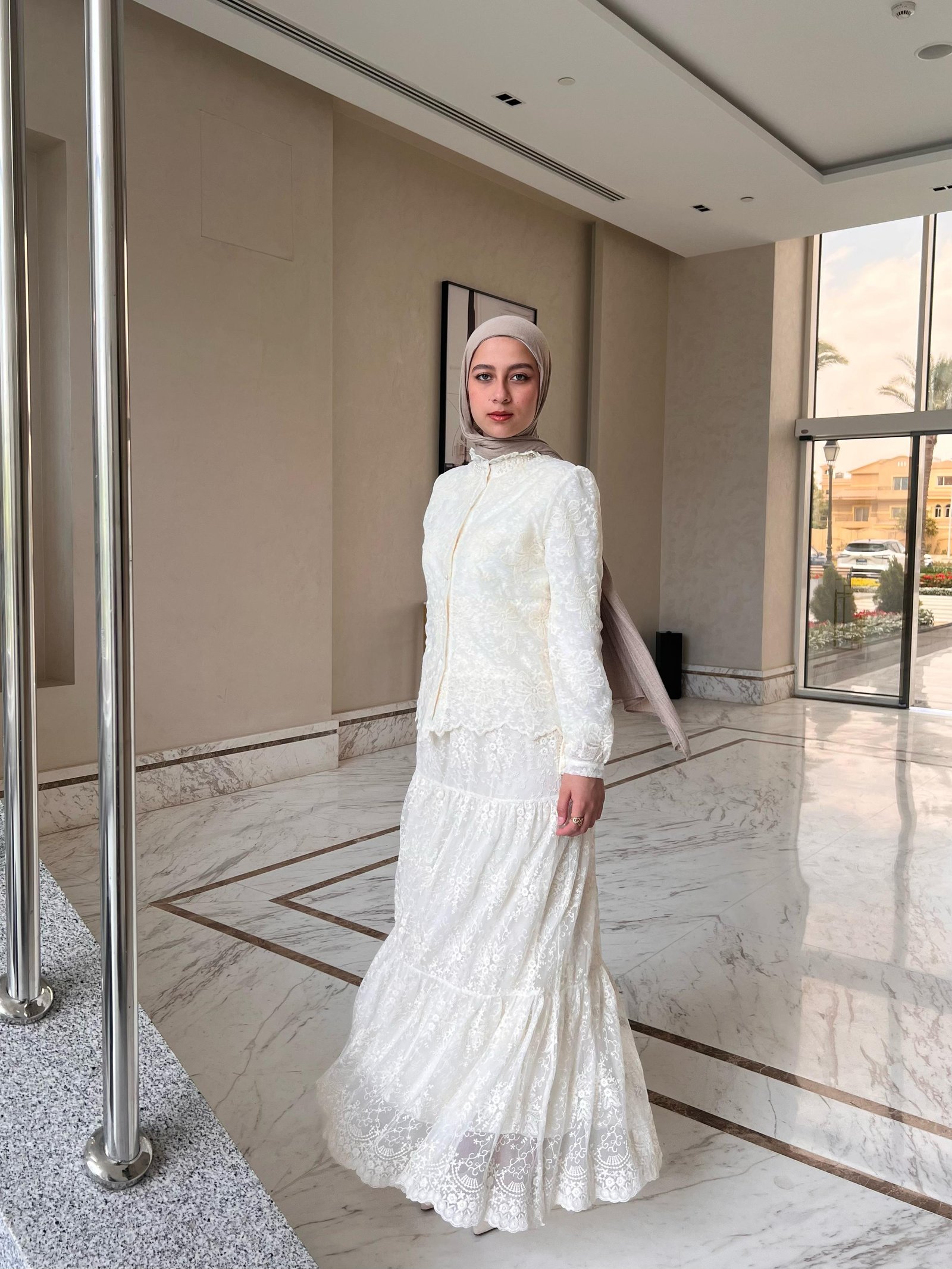 Korean French Lace Suit - Image 1