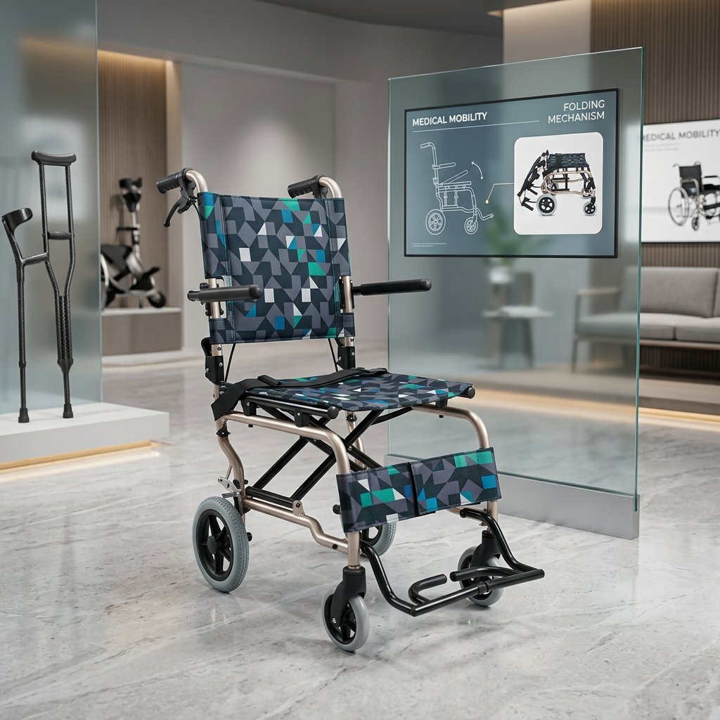Lightweight 804 manual wheelchair, 37cm - Image 2