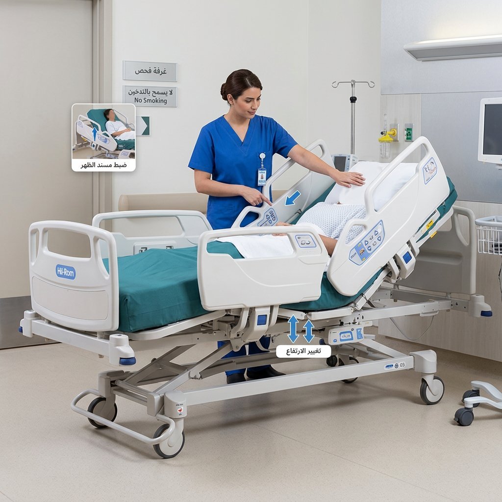 Hill Room Centaurus Pro 90cm Medical Bed - Image 3