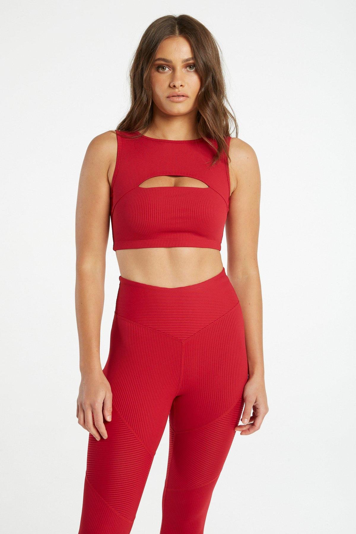 Years of Ours - Ribbed Cut Out Bra - صورة 3