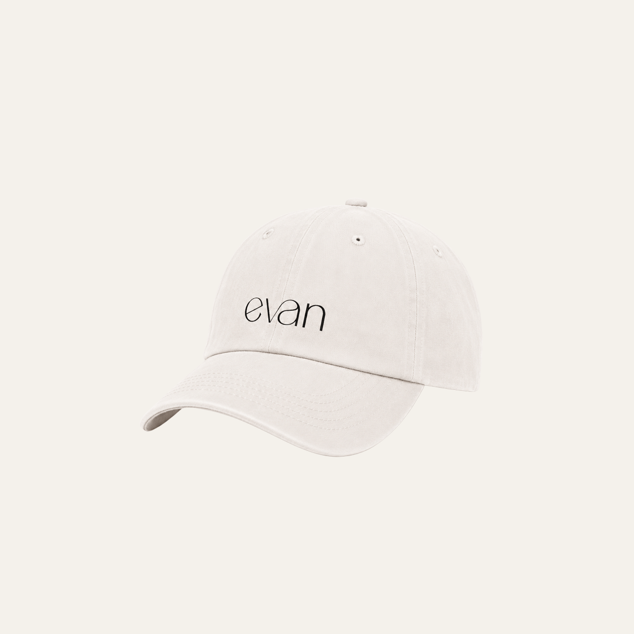 Evan unisex washed cap - Image 1