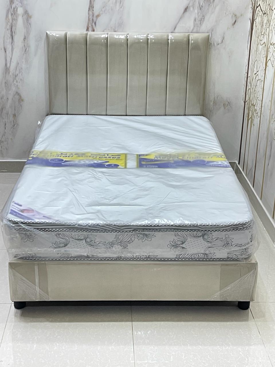 مرتبة اسفنج طبي مضغوط 120*200*20سم مع طبقة لباد - صورة 3