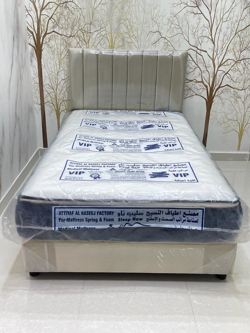 مرتبه بلوتوب مقاس 120*200 ارتفاع 27 سم - صورة 1