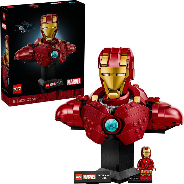 LEGO 76327 | Iron Man MK4 Bust - Image 1
