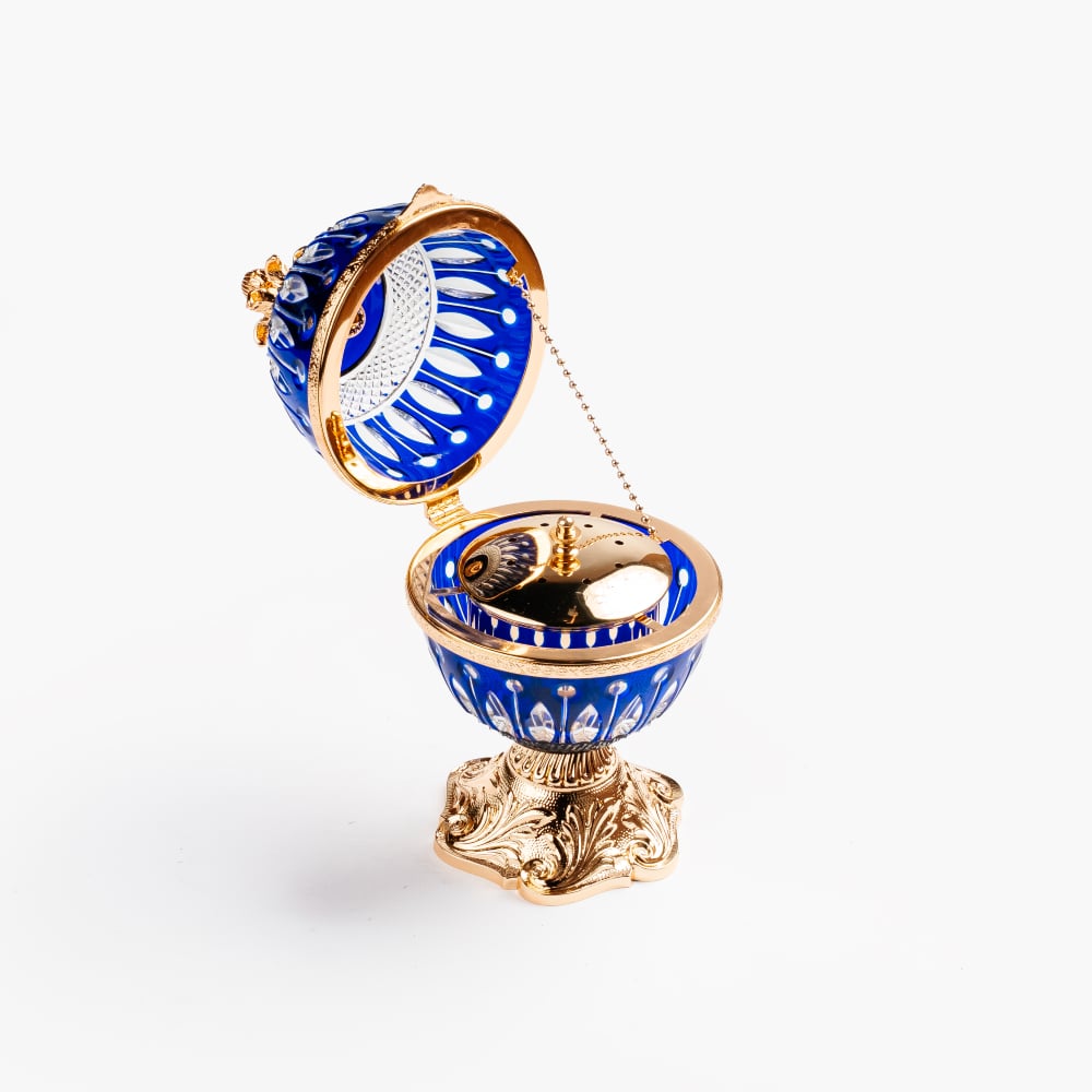Vase with Gold accessories - Mubkhar - Image 2