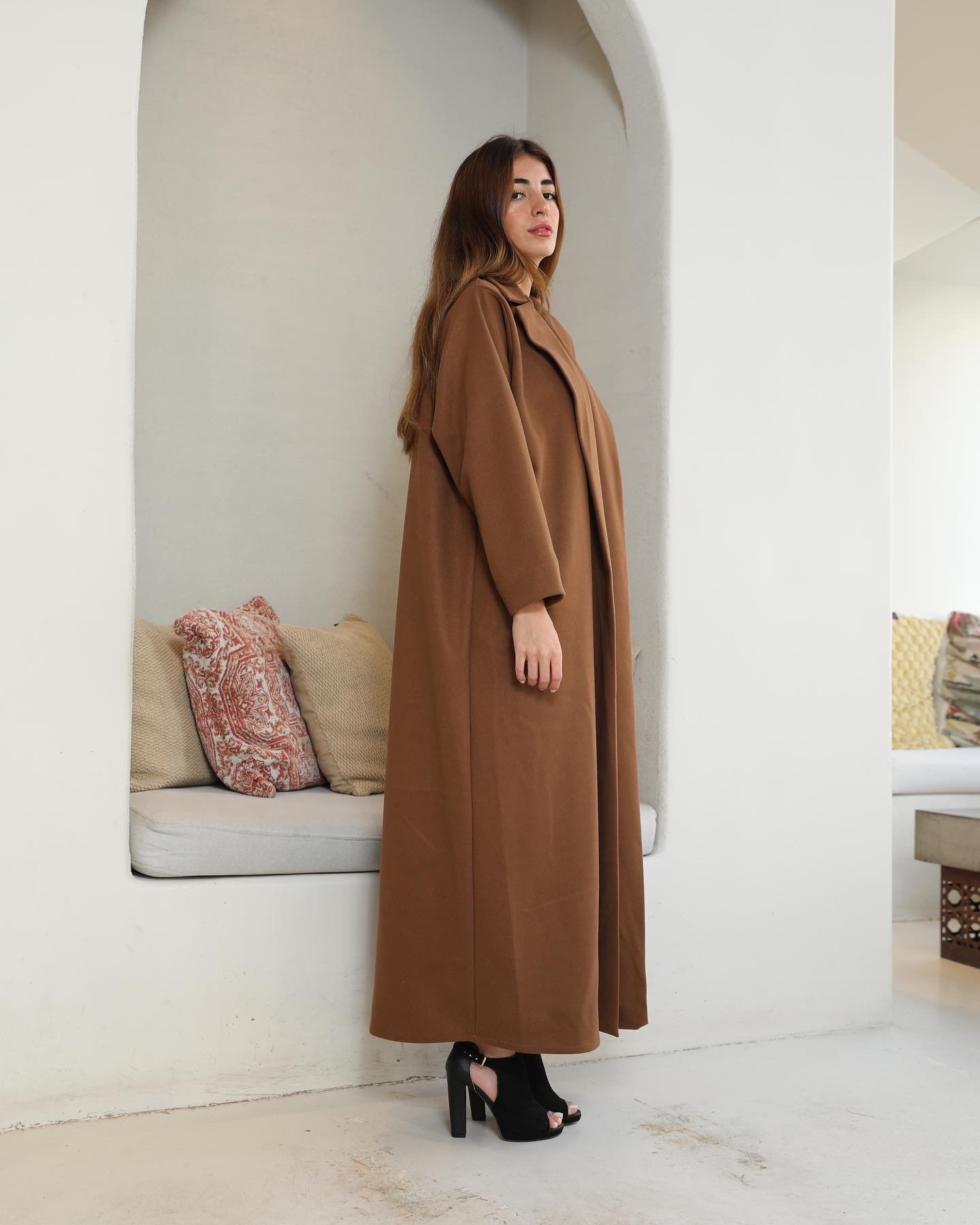 Brown Winter Coat - صورة 3