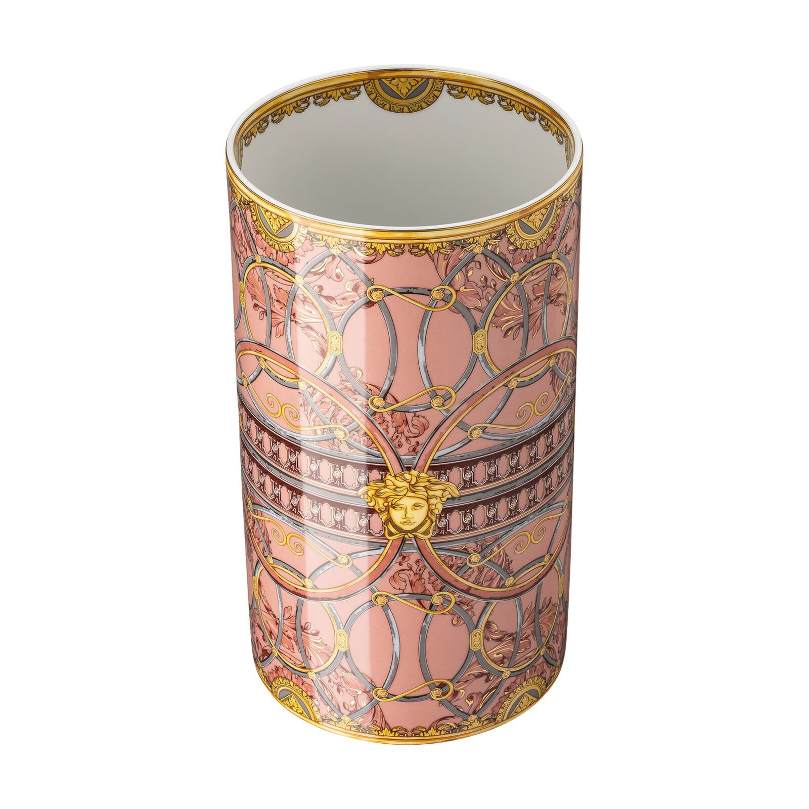 Versace - Scala Plazzo Rosa   فازة 30سم - Image 2