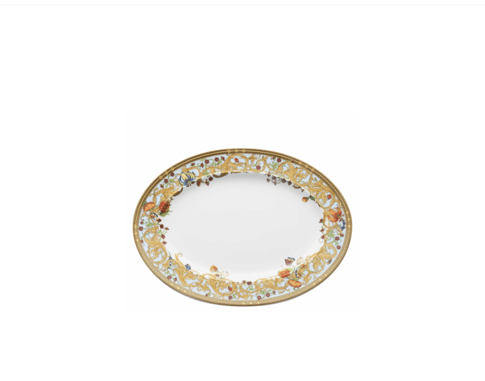 Le jardin Oval Platter 34 cm - صحن بيضاوي مقاس 34 سم لي جاردن  - صورة 1