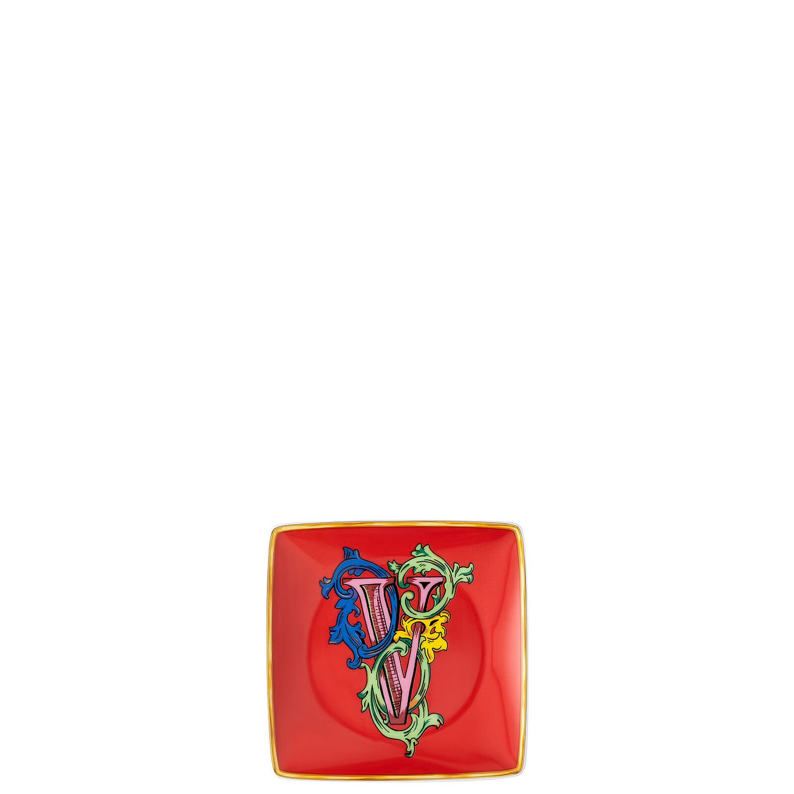 Versace Alphabet - Bowl square flat 7 pcs - صورة 2