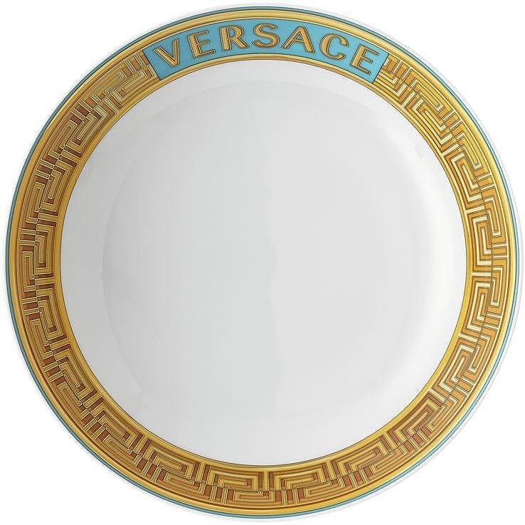 Medusa Amplified Coin Blue Plate deep 22 cm - صحن - صورة 1