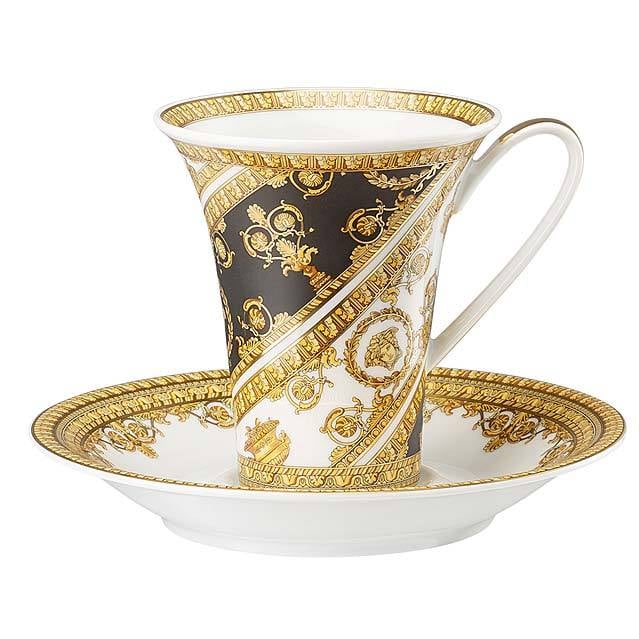 I Love Baroque - Cup + Saucer 4 tall - Image 1