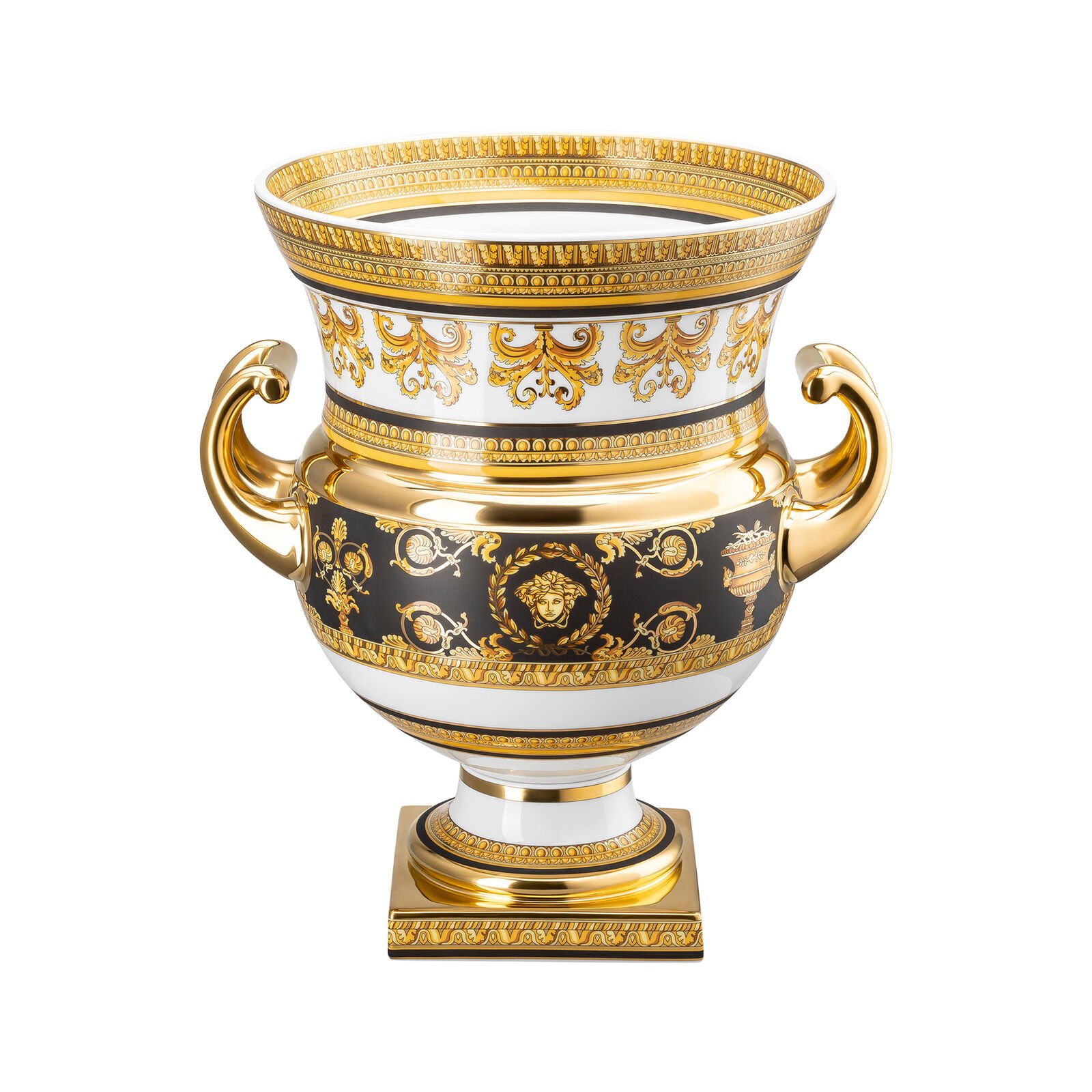 فازة ورود بتصميم أي لاف باروك مقاس 33 سم -  Amphora I Love Baroque Vase on foot 33 cm - صورة 1