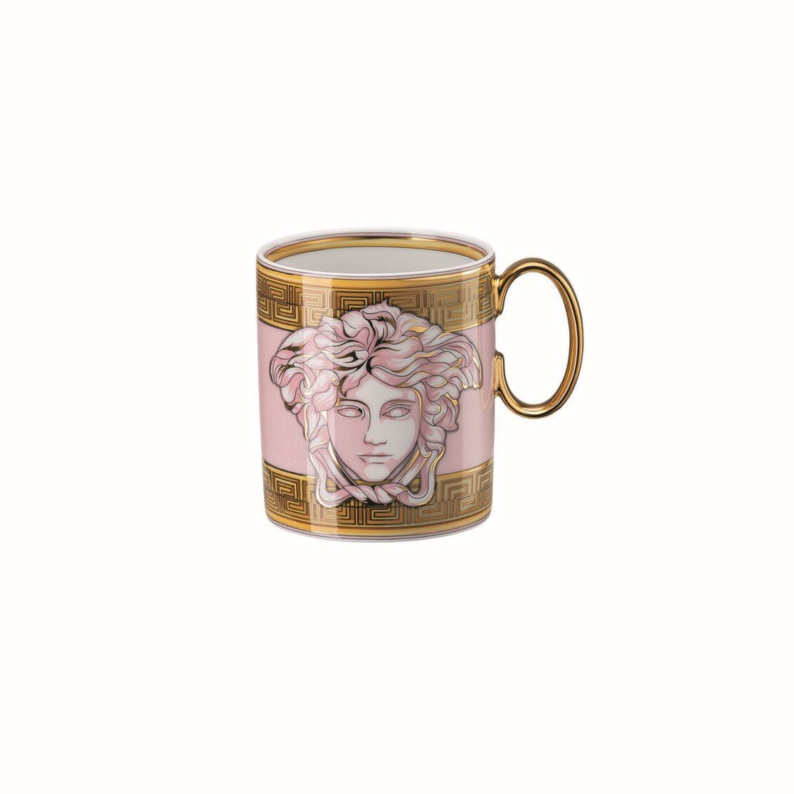 Medusa Amplified Coin Pink - Mug with handle - Image 1