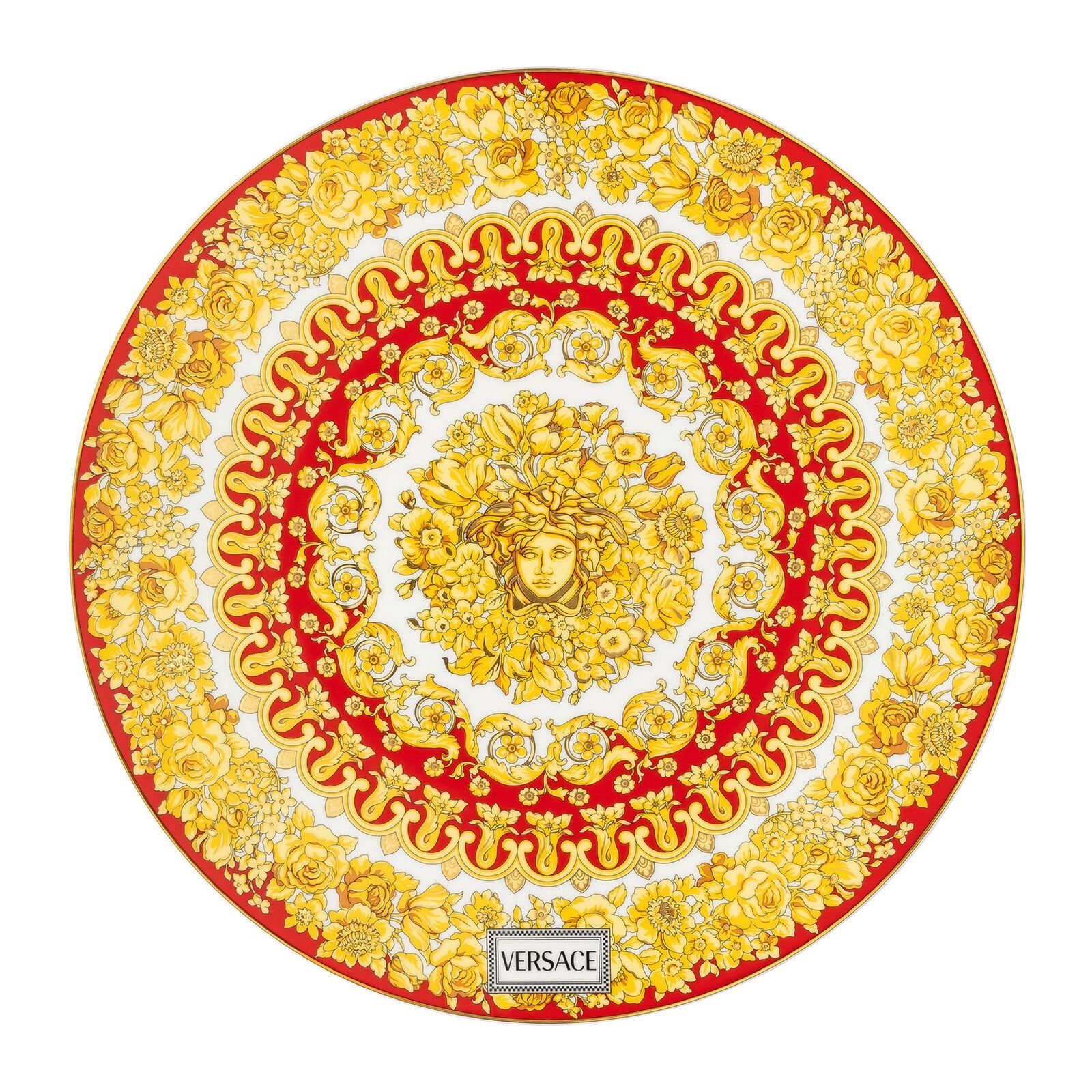 Medusa Rhapsody Red - Service Plate 33 cm صحن - صورة 1