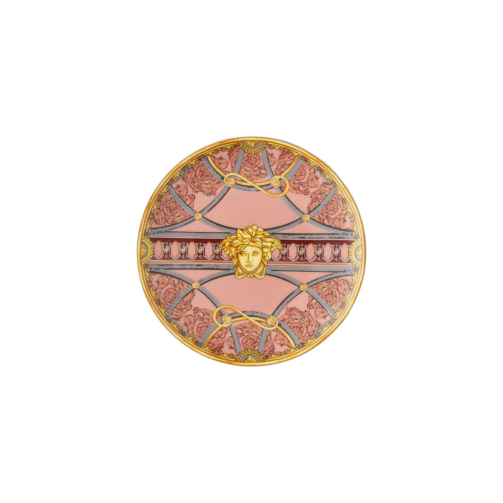 صحن خبز  مقاس 17 سم لاسكالا دي بالازو روزا - La Scala del Palazzo Rosa Plate 17 cm - صورة 1