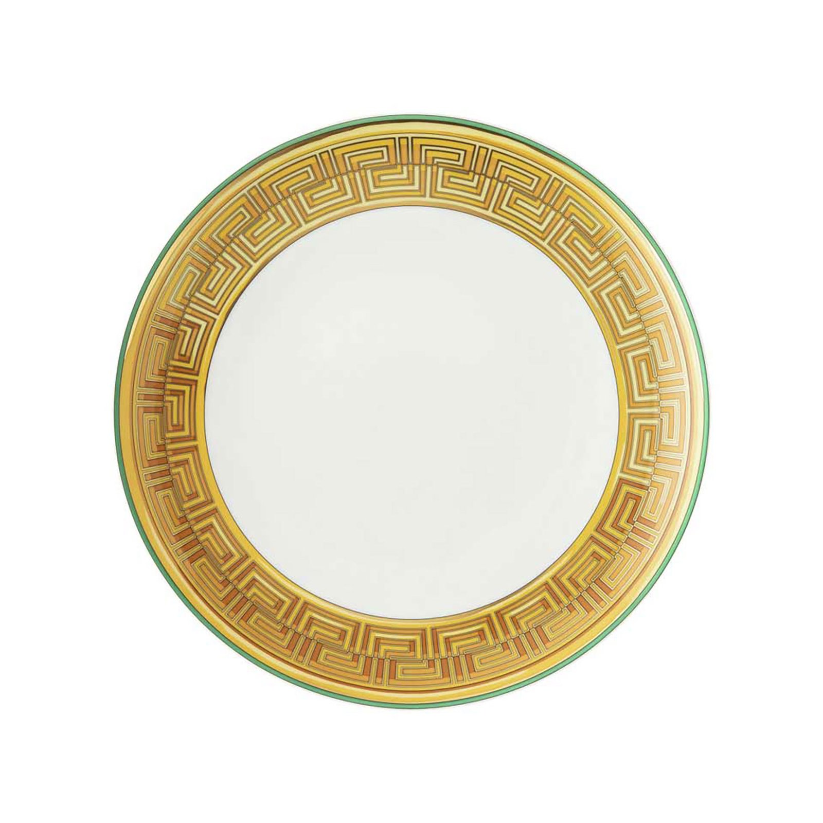Medusa Amplified Coin Green Plate 28 cm - صحن - صورة 1