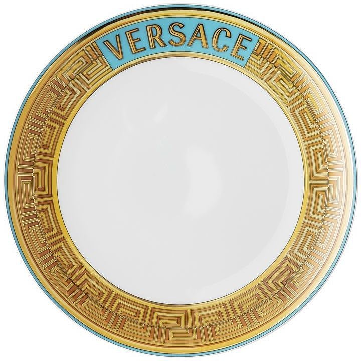 Medusa Amplified Coin Blue Plate 21 cm - صحن - صورة 1