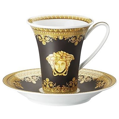 I Love Baroque Nero - كوب + صحن 4 tall - صورة 1