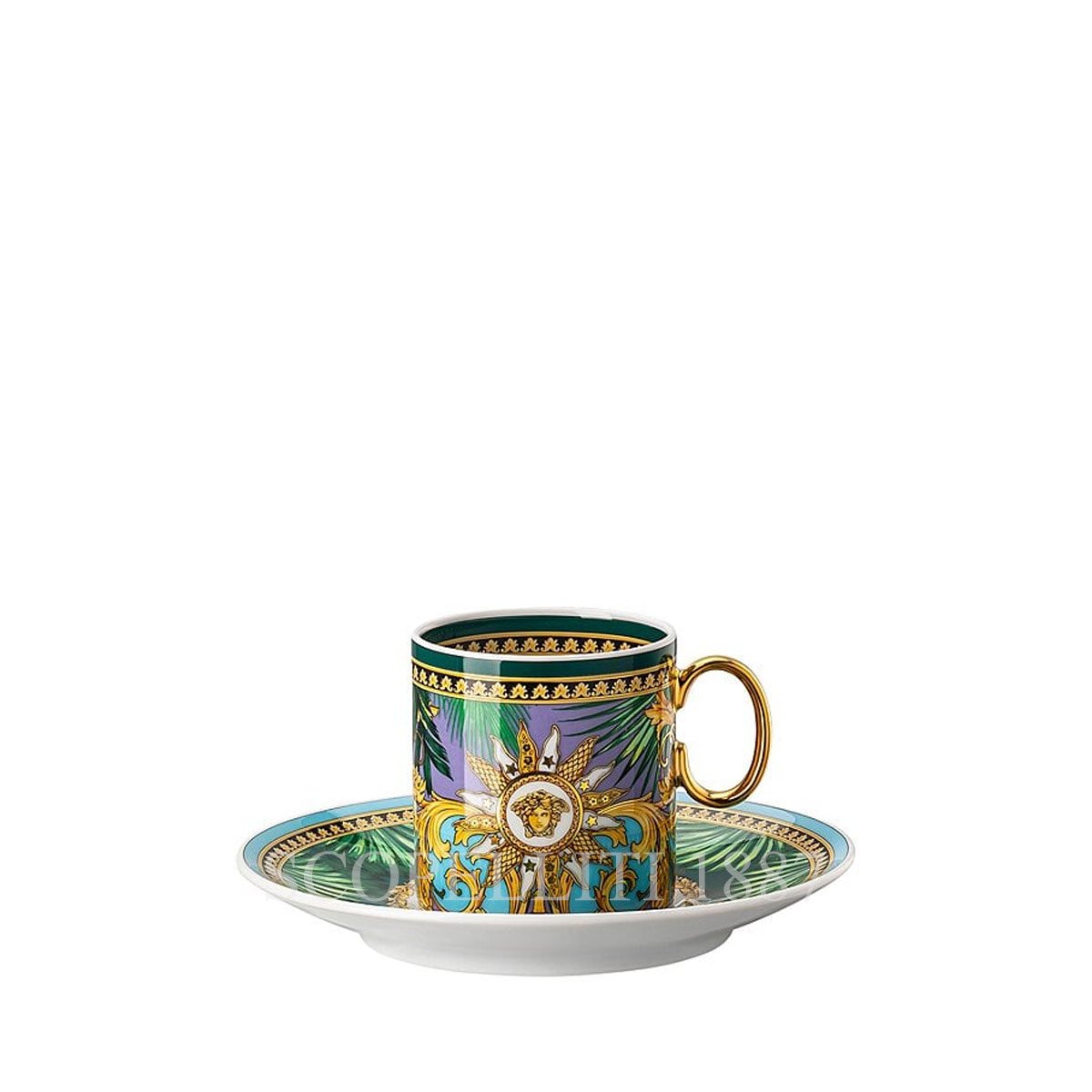Jungle Animalier - Espresso   كوب + صحن - صورة 1